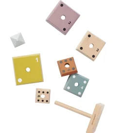 Stablelegetøj-Kids Concept Stabletårn - Plocktorn Pyramid - Neo - Multi