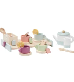 Kids Concept Legekøkken Og Legemøbel*Tesæt - Bistro - Pastel