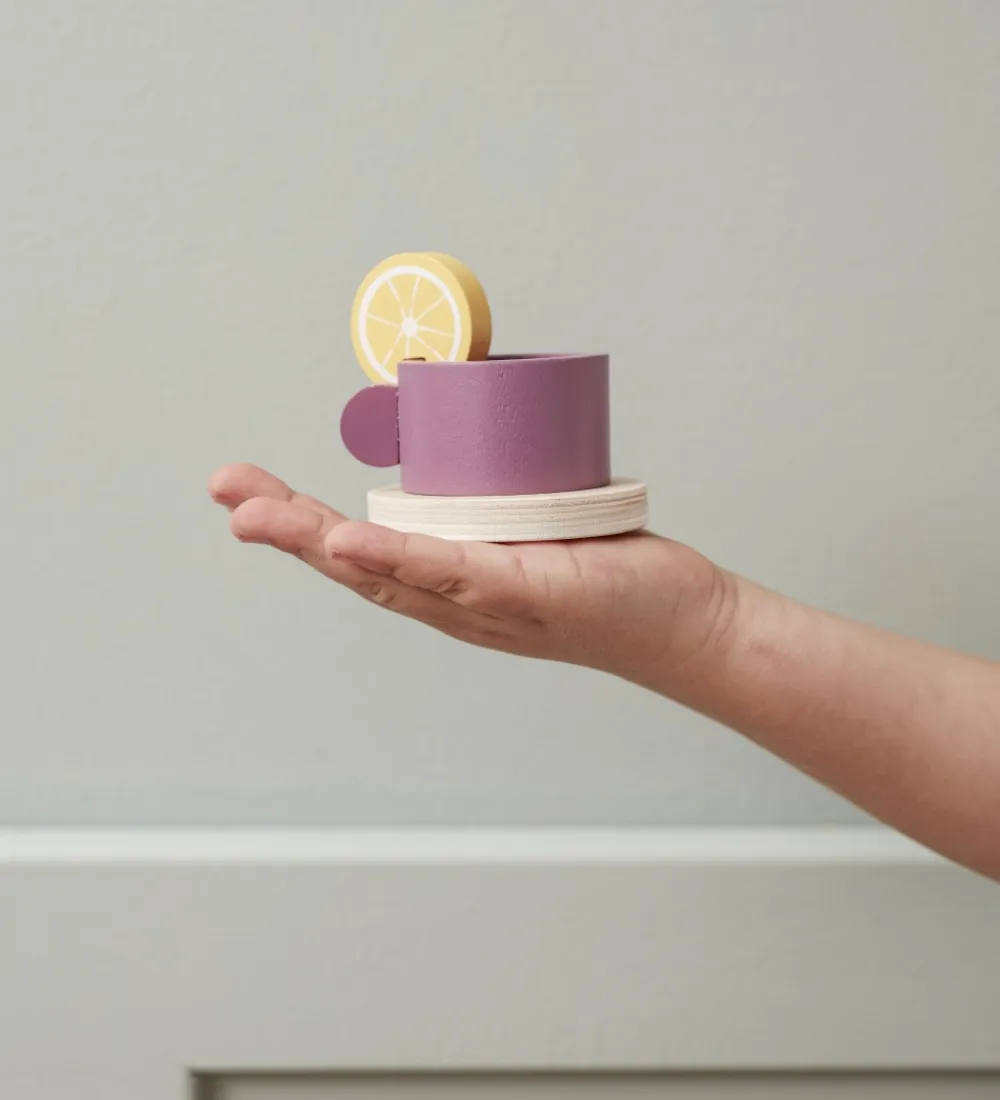 Kids Concept Legekøkken Og Legemøbel*Tesæt - Bistro - Pastel