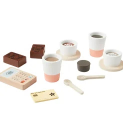 Legemad-Kids Concept Trælegetøj - Kaffe-shop