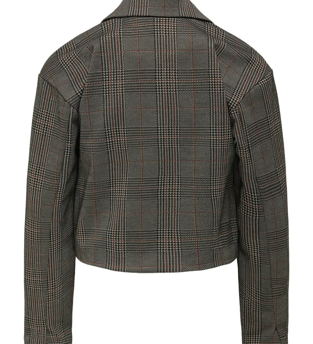 Kids Only Konfirmationstøj|Jakkesæt Og Blazers*Blazer - KogFine - Seal Brown/Libra Checks