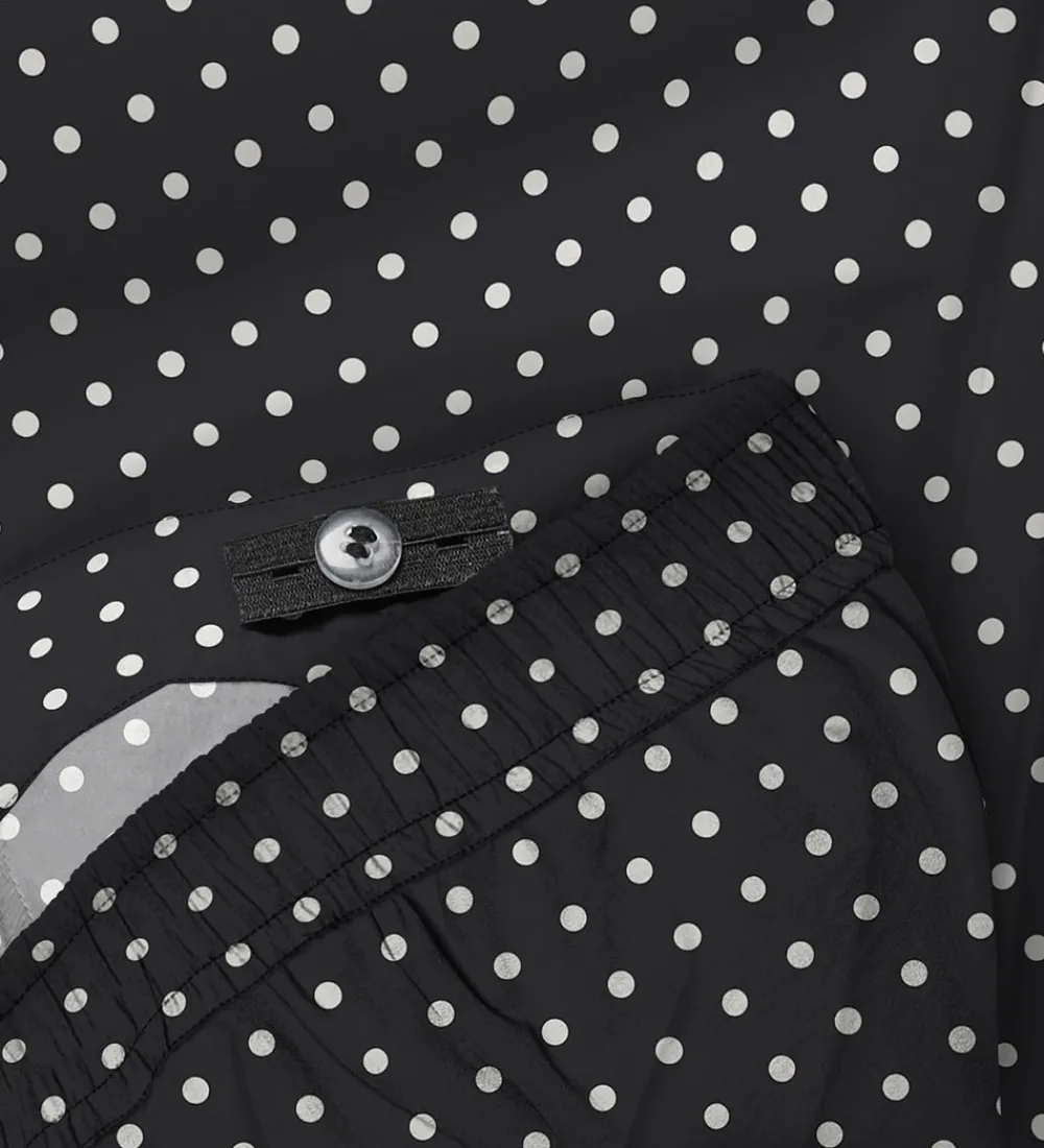 Bukser Og Jeans-Kids Only Bukser - KogMelia - Black/Dots Cloud Dancer