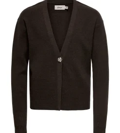 Cardigans-Kids Only Cardigan - Strik - Viskoseblanding - KogKatia - Black