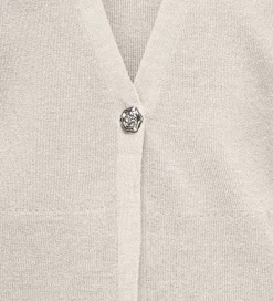 Cardigans-Kids Only Cardigan - Strik - Viskoseblanding - KogKatia - Birch/