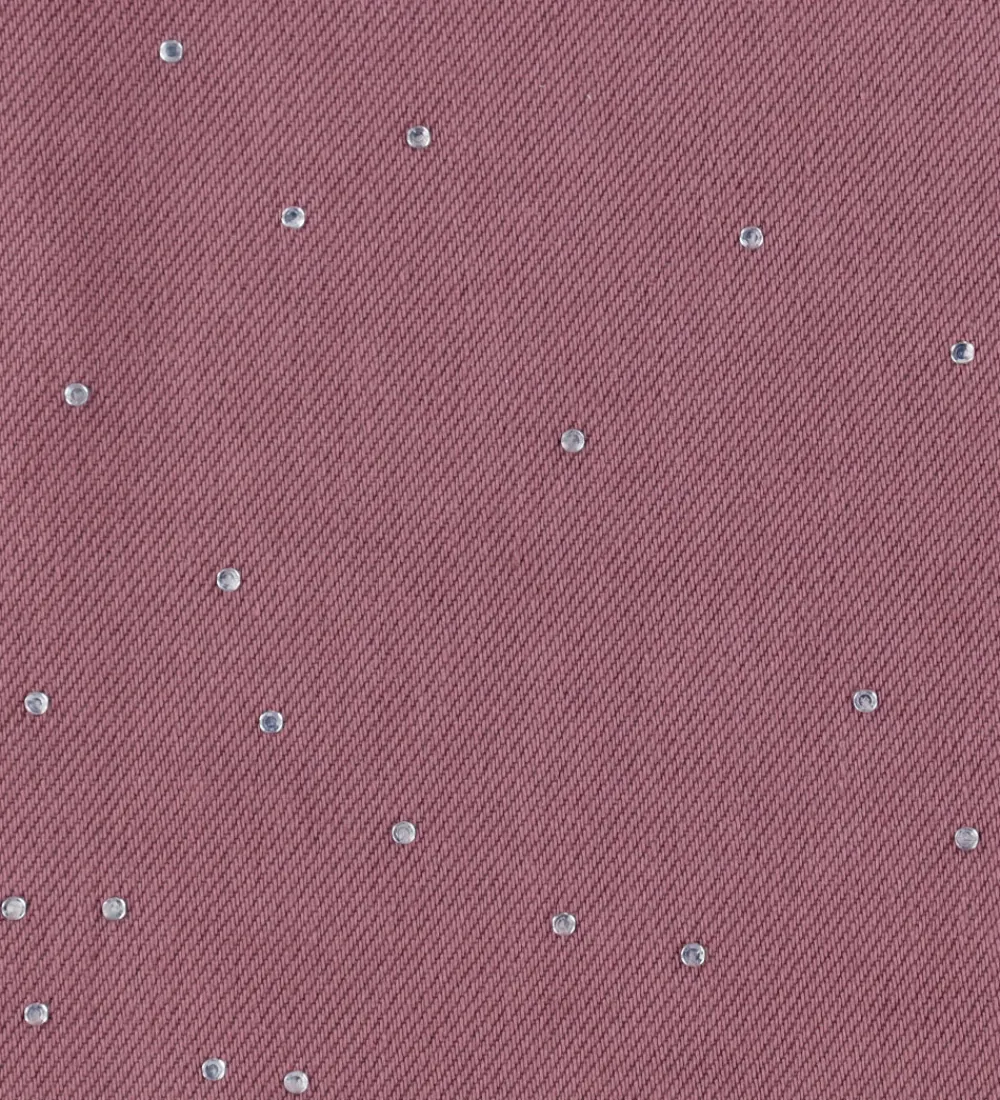 Bukser Og Jeans|Pigetøj-Kids Only Jeans - KogCobain - Rose Brown/Rhinestones