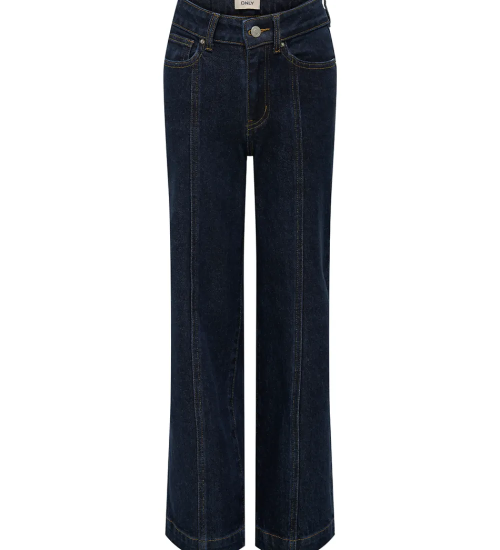 Bukser Og Jeans-Kids Only Jeans - KogHope - Dark Blue Denim/Rinse