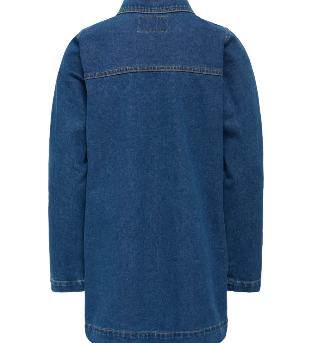 Kids Only Kjoler|Juletøj*Kjole - KogBelle - Medium blue Denim