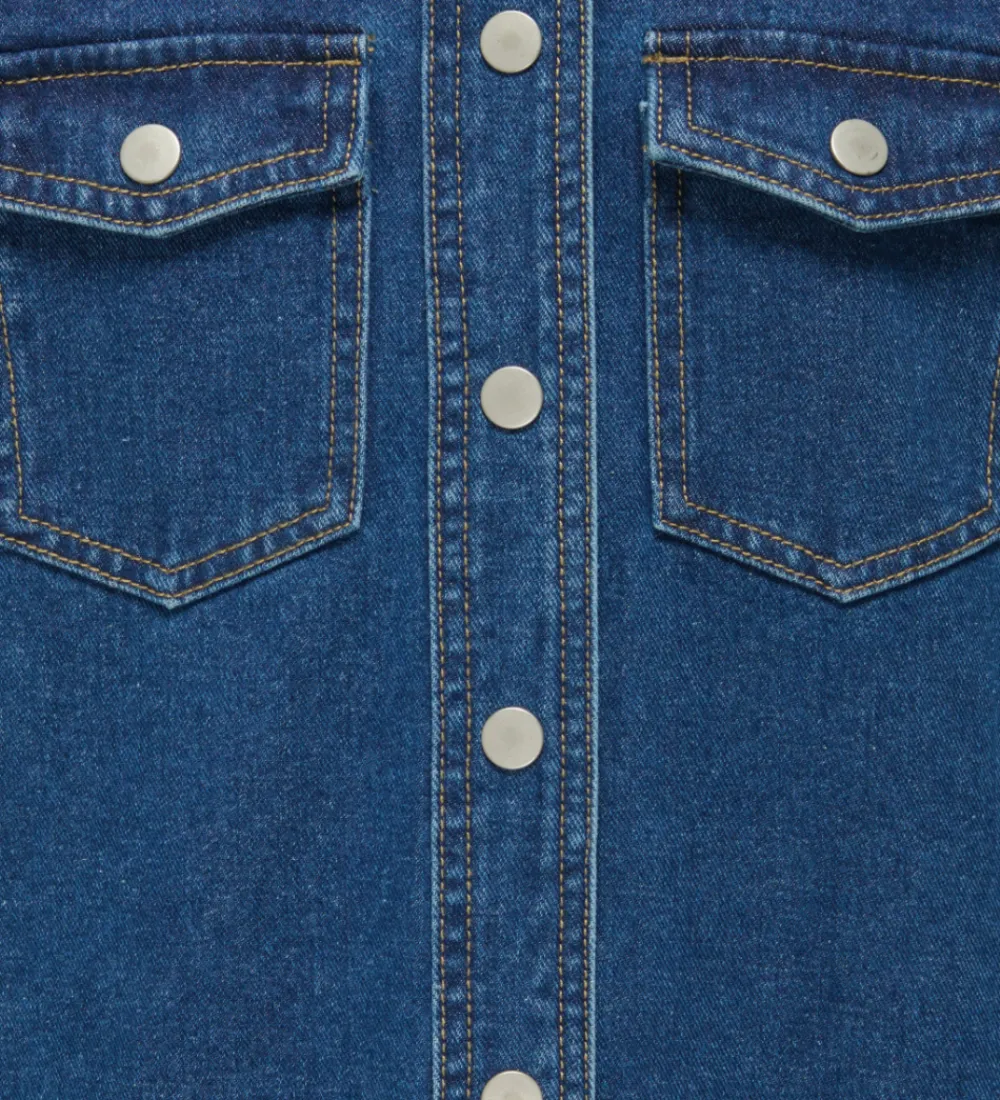 Kids Only Kjoler|Juletøj*Kjole - KogBelle - Medium blue Denim