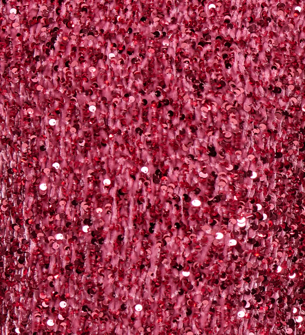 Kids Only Kjoler*Kjole - KogConfidence - Rose Wine m. Palietter