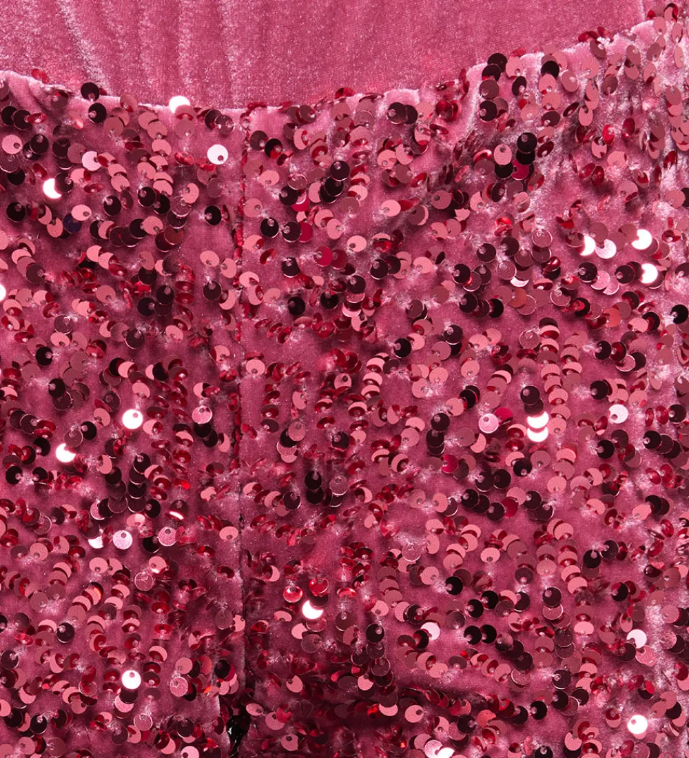 Shorts Og Knickers-Kids Only Shorts - KogConfidence - Rose Wine m. Palietter