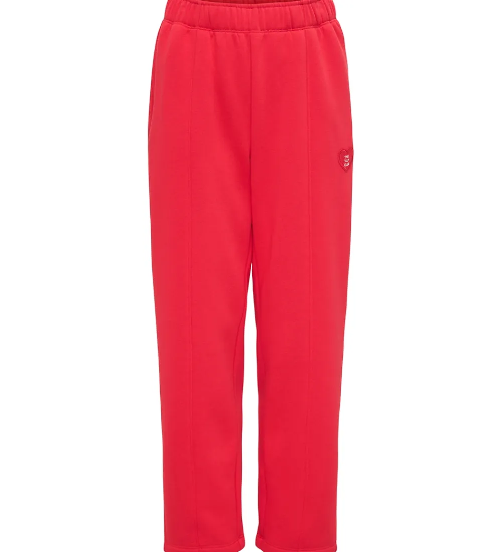 Kids Only Bukser Og Jeans*Sweatpants - KogEvisa - High Risk Red