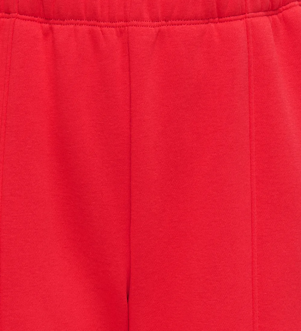 Kids Only Bukser Og Jeans*Sweatpants - KogEvisa - High Risk Red