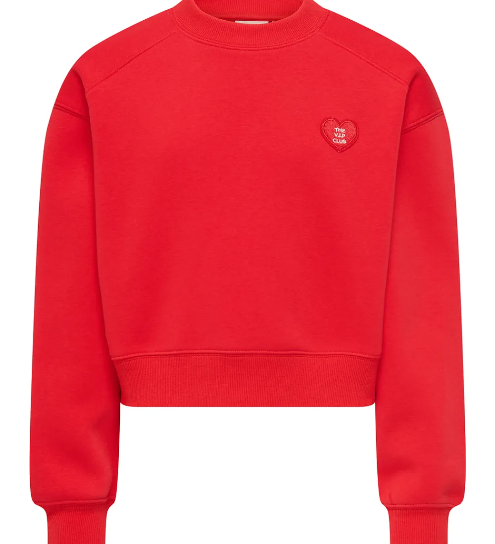 Sweatshirts-Kids Only Sweatshirt - KogEvisa - High Risk Red