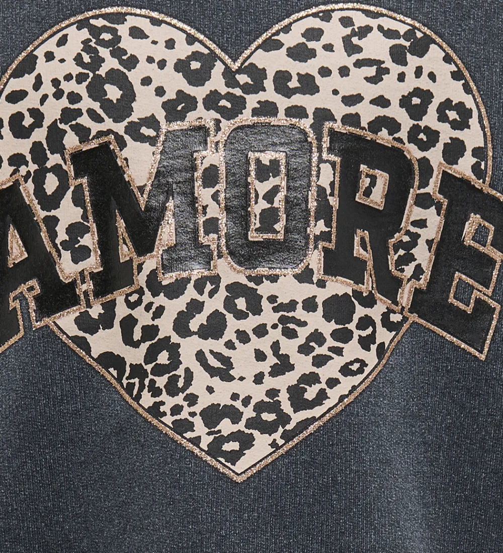 Sweatshirts-Kids Only Sweatshirt - Noos - KogRuna - Phantom/Amore/Leo