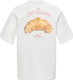 T-Shirts-Kids Only T-shirt - KogBabette - Cloud Dancer/Croissant