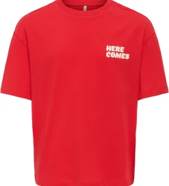 T-Shirts-Kids Only T-shirt - KogEllie - High Risk Red/Trouble