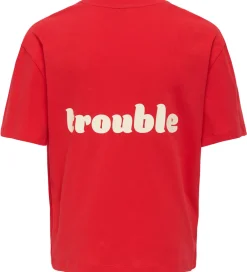 T-Shirts-Kids Only T-shirt - KogEllie - High Risk Red/Trouble