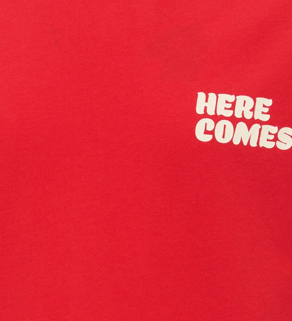 T-Shirts-Kids Only T-shirt - KogEllie - High Risk Red/Trouble