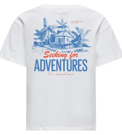 T-Shirts-Kids Only T-Shirt - KogVivienne - Cloud Dancer/Adventures