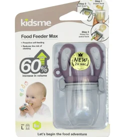 Spisetid-KidsMe Food Feeder Max - Large - Plum