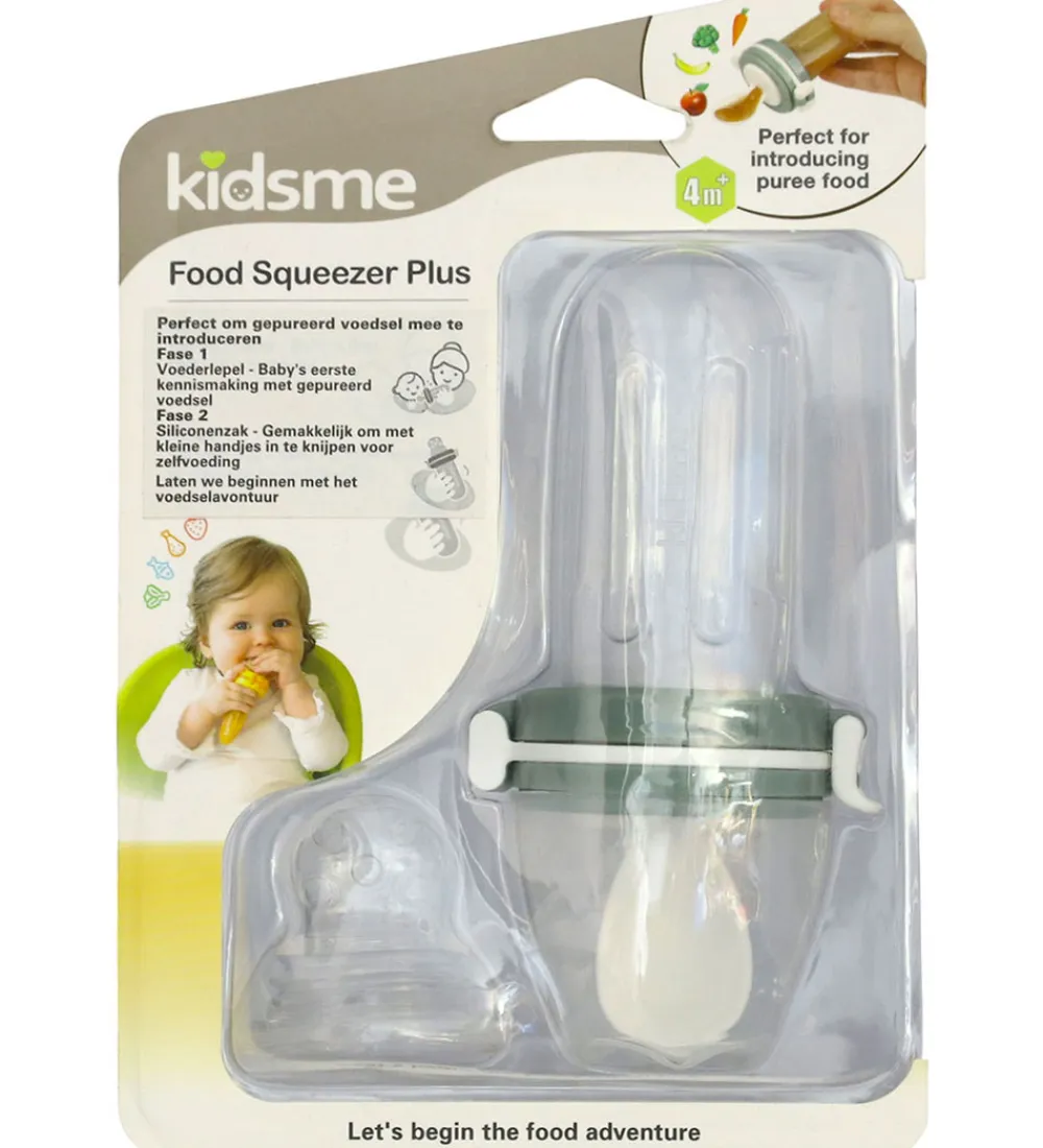 KidsMe Spisetid*Food Squeezer Plus - Olive