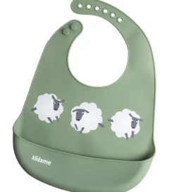 KidsMe Hagesmække*Hagesmæk - Easy Clean Bib - Grøn