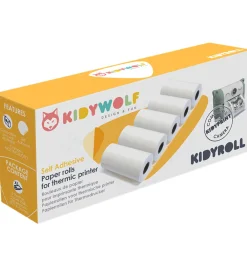 Kidywolf Børnekamera*Fotopapir Til Printer - Kidyprint - Selvklæbende