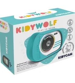Børnekamera-Kidywolf Kamera - Kidycam - Turkis