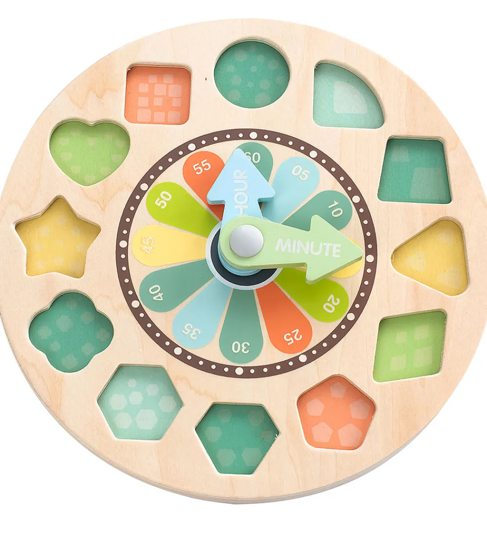 Kinder and Kids Trælegetøj*Legetøj - Træur - Sorting Clock