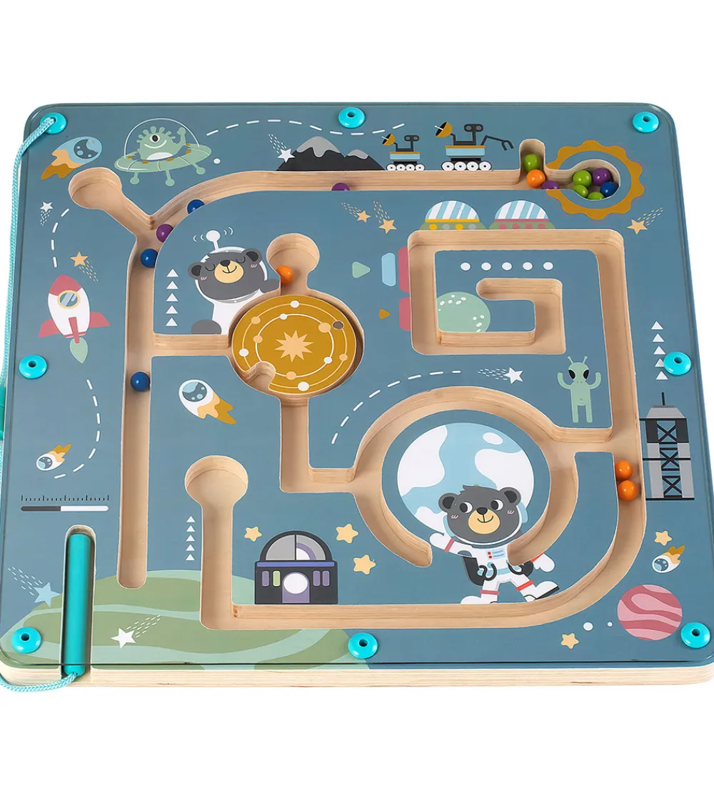 Spil|Magnetlegetøj-Kinder and Kids Spil - Space Pathfinder - Magnetic Ball Game