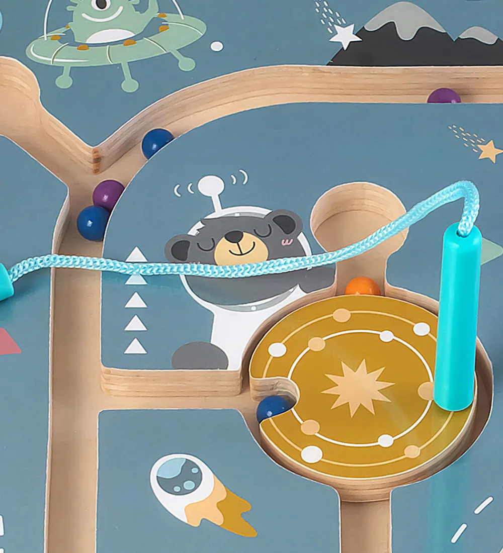 Spil|Magnetlegetøj-Kinder and Kids Spil - Space Pathfinder - Magnetic Ball Game