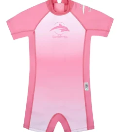 Konfidence Badetøj*Badeheldragt - UV50+ - E-Flex - Breton Pink