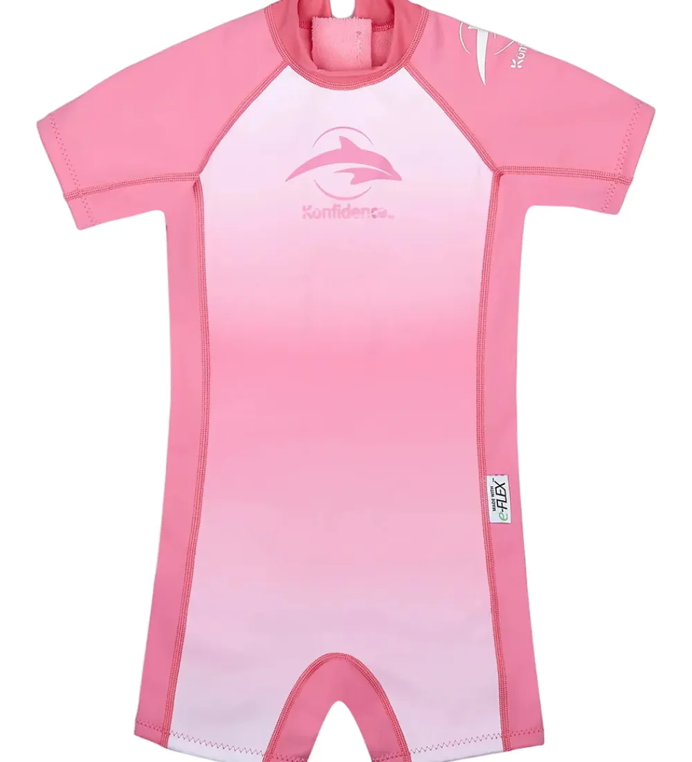Konfidence Badetøj*Badeheldragt - UV50+ - E-Flex - Breton Pink