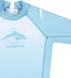 Badetøj-Konfidence Badeheldragt - UV50+ - E-Flex - Ombre Blue