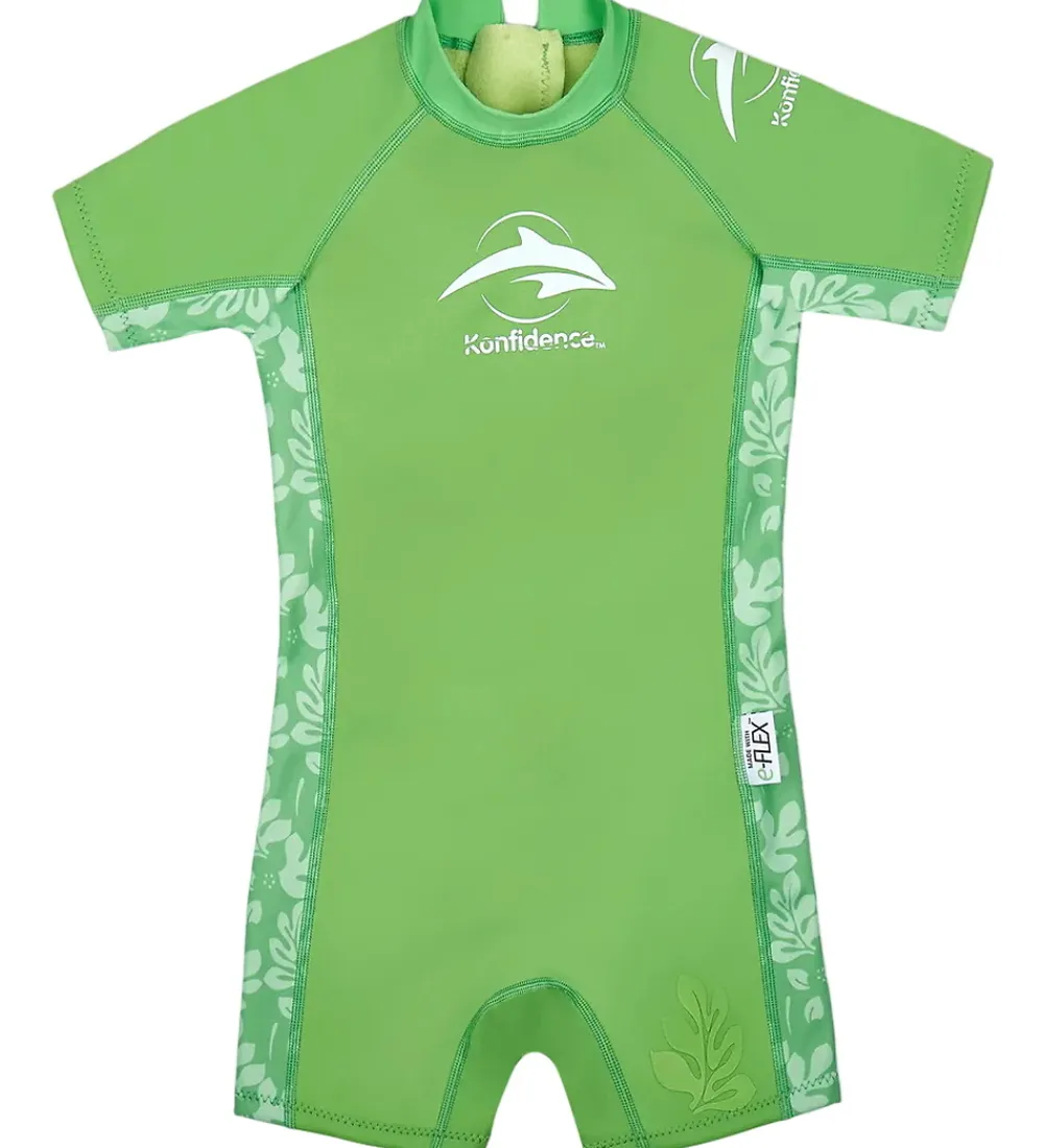 Konfidence Badetøj*Badeheldragt - UV50+ - E-Flex - Maui Green