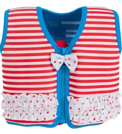 Konfidence Svømmeveste*Svømmevest - Original - Marthas Red Stripe Frills