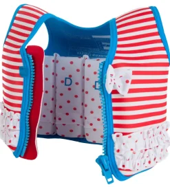 Konfidence Svømmeveste*Svømmevest - Original - Marthas Red Stripe Frills