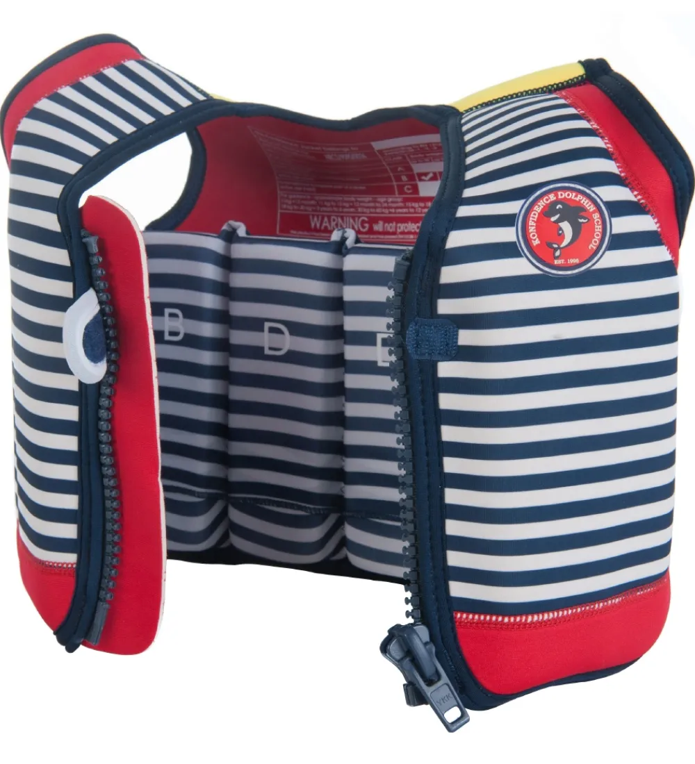 Konfidence Svømmeveste*Svømmevest - Original - Hamptons Navy Stripe