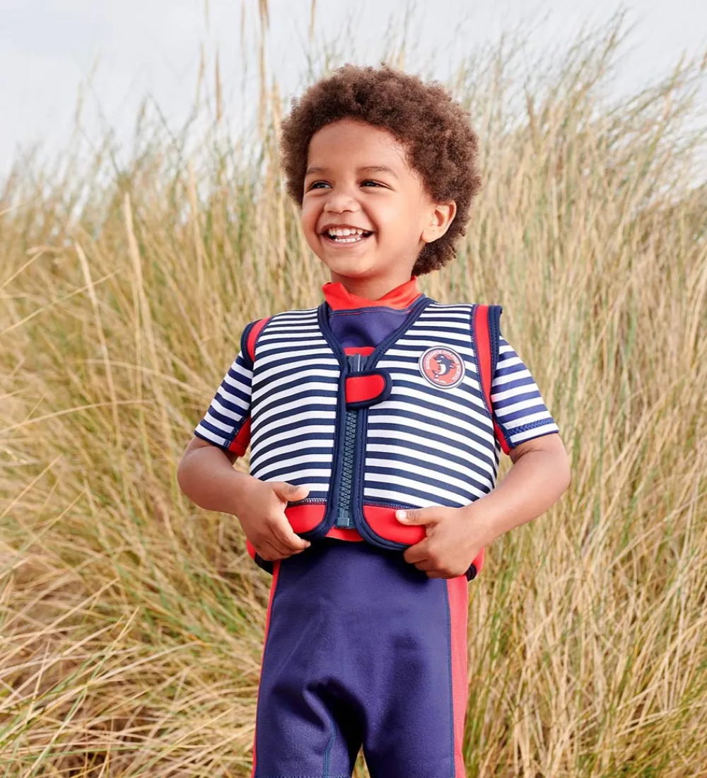 Konfidence Svømmeveste*Svømmevest - Original - Hamptons Navy Stripe