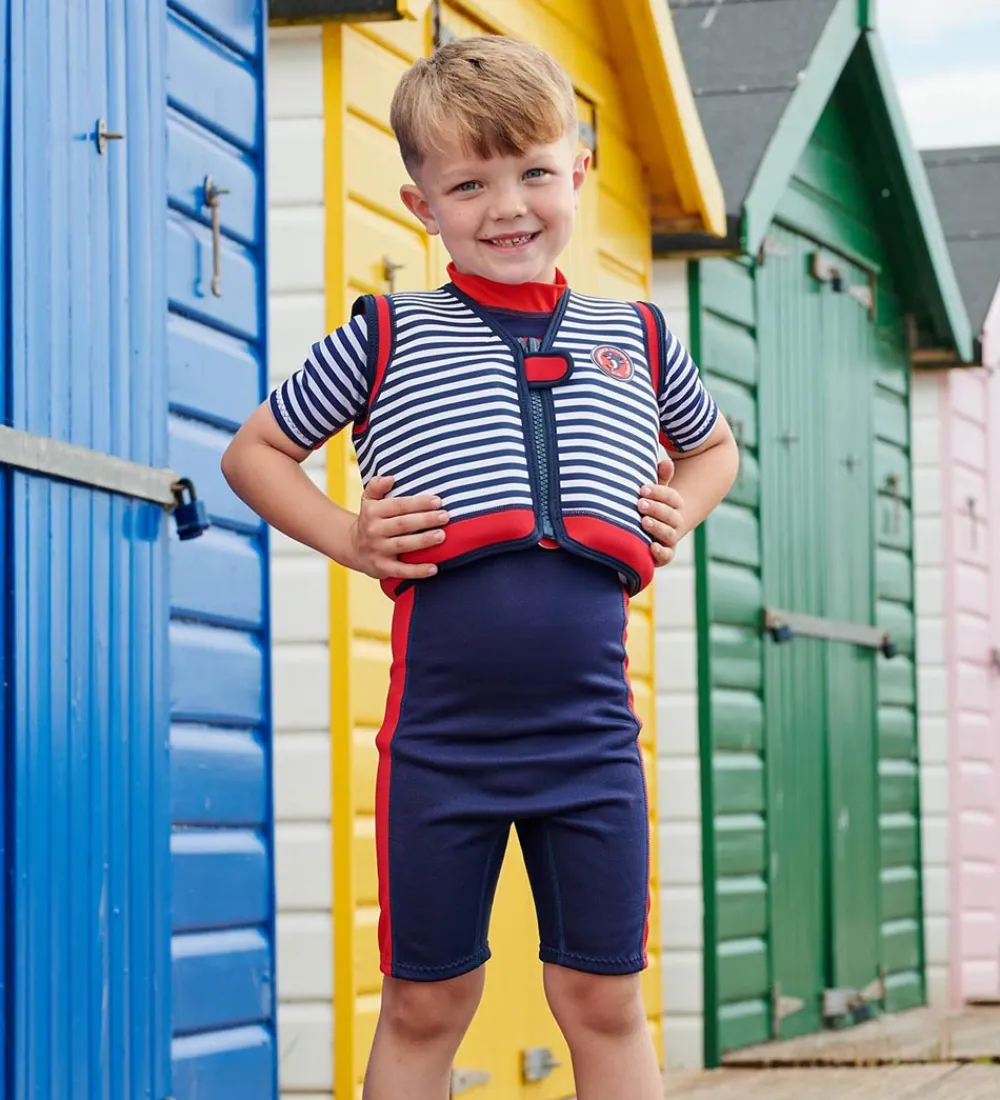 Konfidence Svømmeveste*Svømmevest - Original - Hamptons Navy Stripe