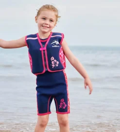 Konfidence Svømmeveste*Svømmevest - Original - Navy Hibiscus