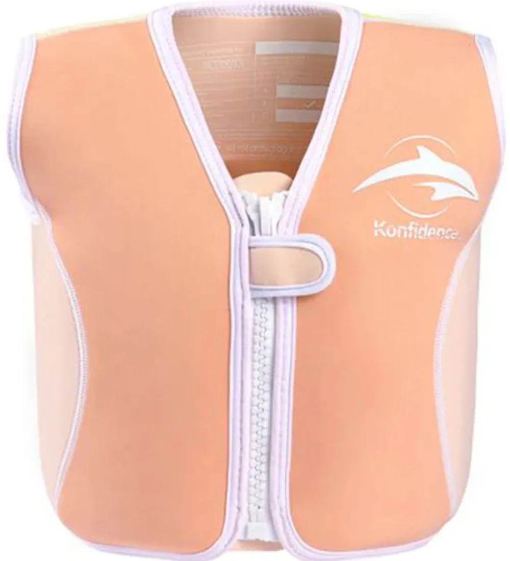 Konfidence Svømmeveste*Svømmevest - UV50+ - Rose/Gul