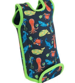 Våddragter-Konfidence Våddragt - BabyWarma - Sea Friends Navy/Lime