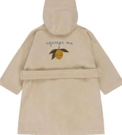 Badekåber-Konges Sløjd Badekåbe m. Broderi - Terry - Lemon