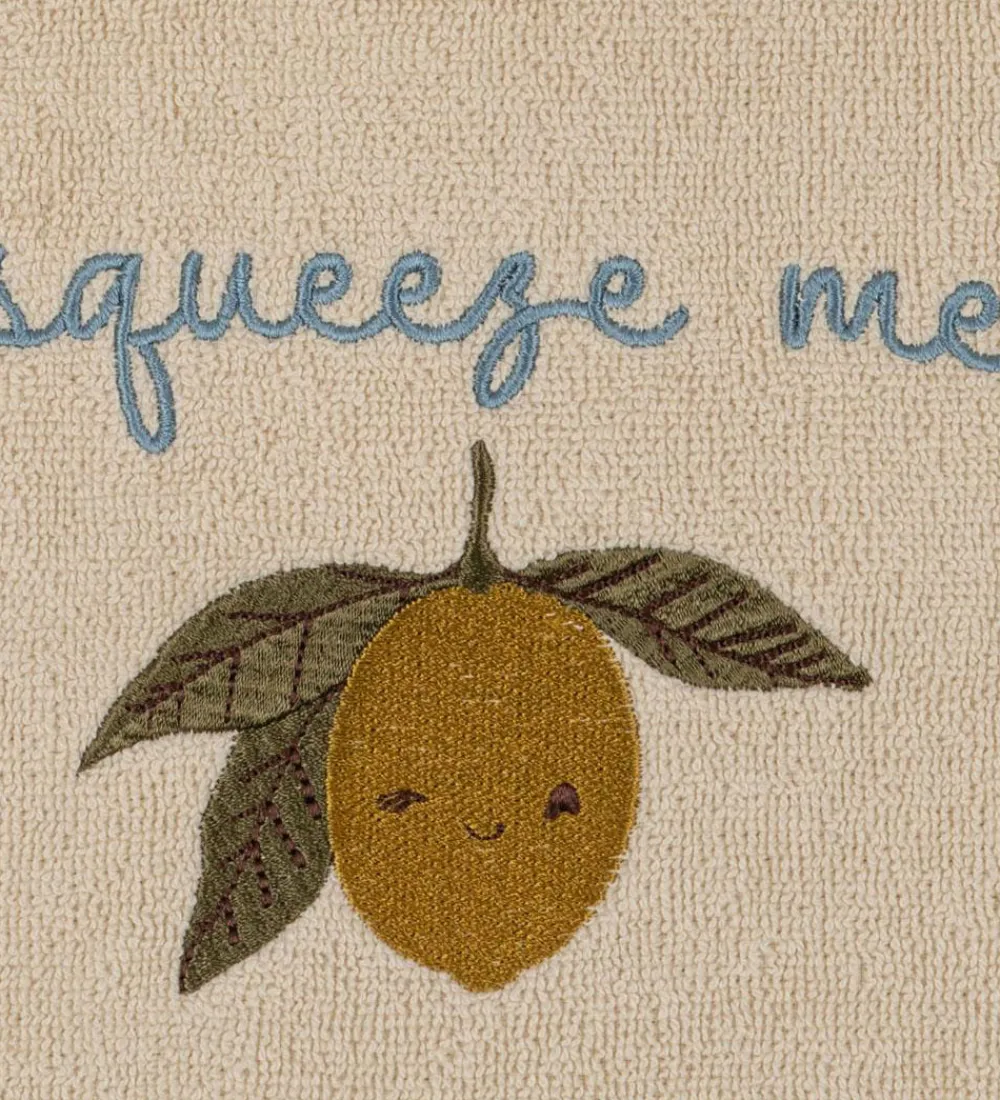 Badekåber-Konges Sløjd Badekåbe m. Broderi - Terry - Lemon