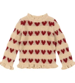 Juletøj-Konges Sløjd Bluse - Uld - Strik - Laula - Heart