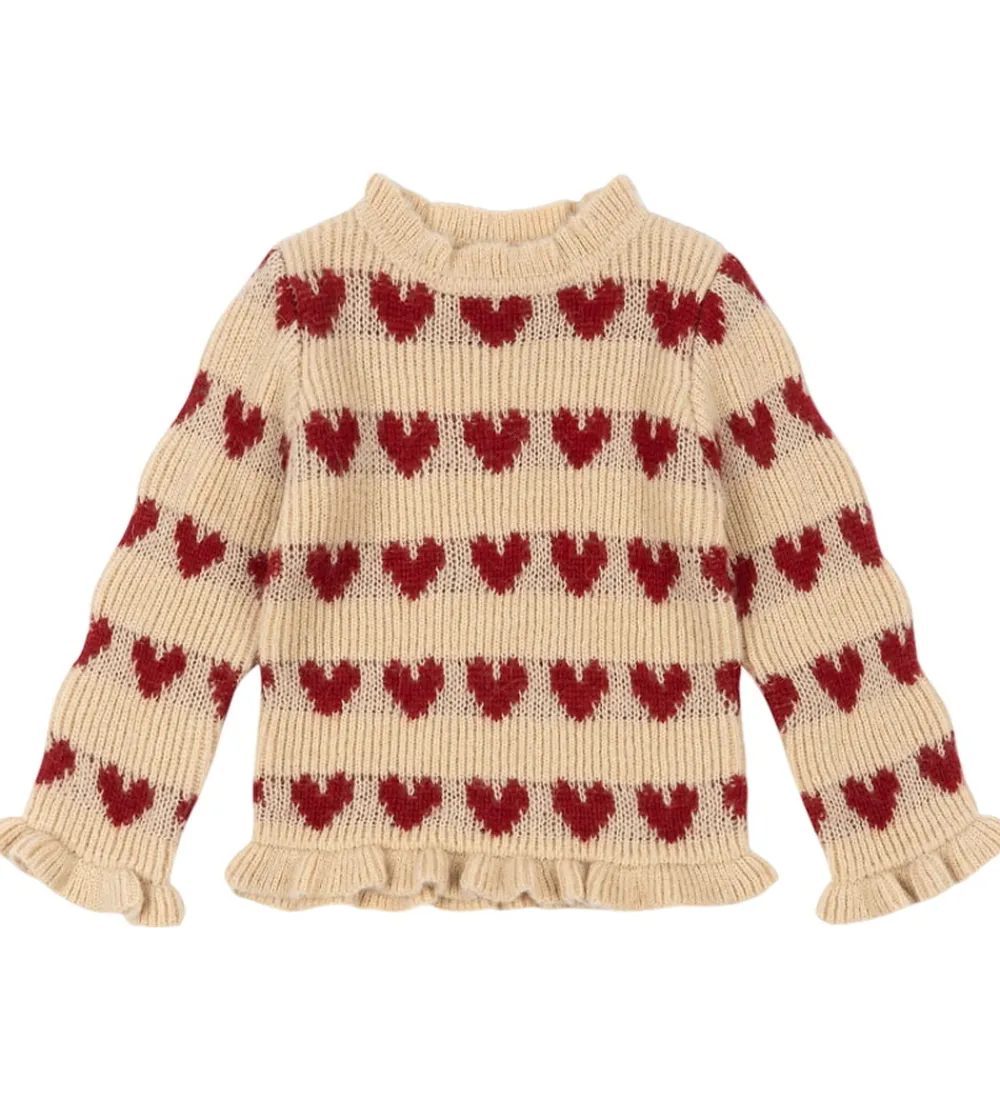 Juletøj-Konges Sløjd Bluse - Uld - Strik - Laula - Heart