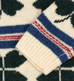 Uld-Konges Sløjd Bluse - Uld - Strik - Billi - Clover