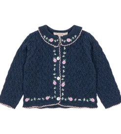 Konges Sløjd Striktrøjer*Cardigan - Strik - Rosier - Ensign Blue