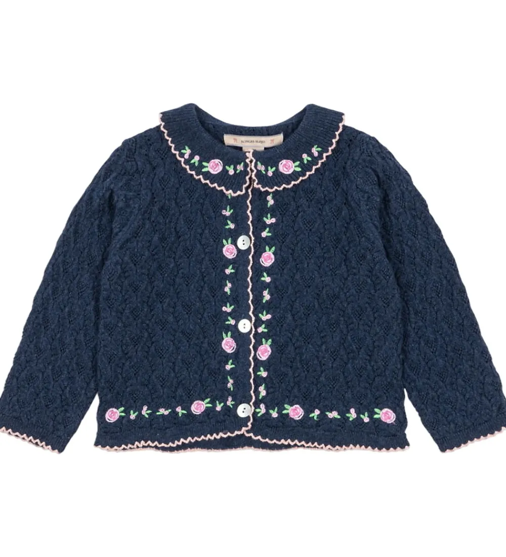 Konges Sløjd Striktrøjer*Cardigan - Strik - Rosier - Ensign Blue
